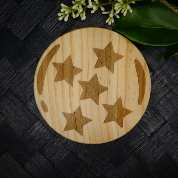 Dragon Ball Z Wooden Coaster Set Anime Wooden Coasters Goku Fans - Picture 10 of 13